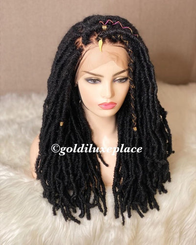 Ella Cornrow Unit - Braided Wig – Goldiluxe Place